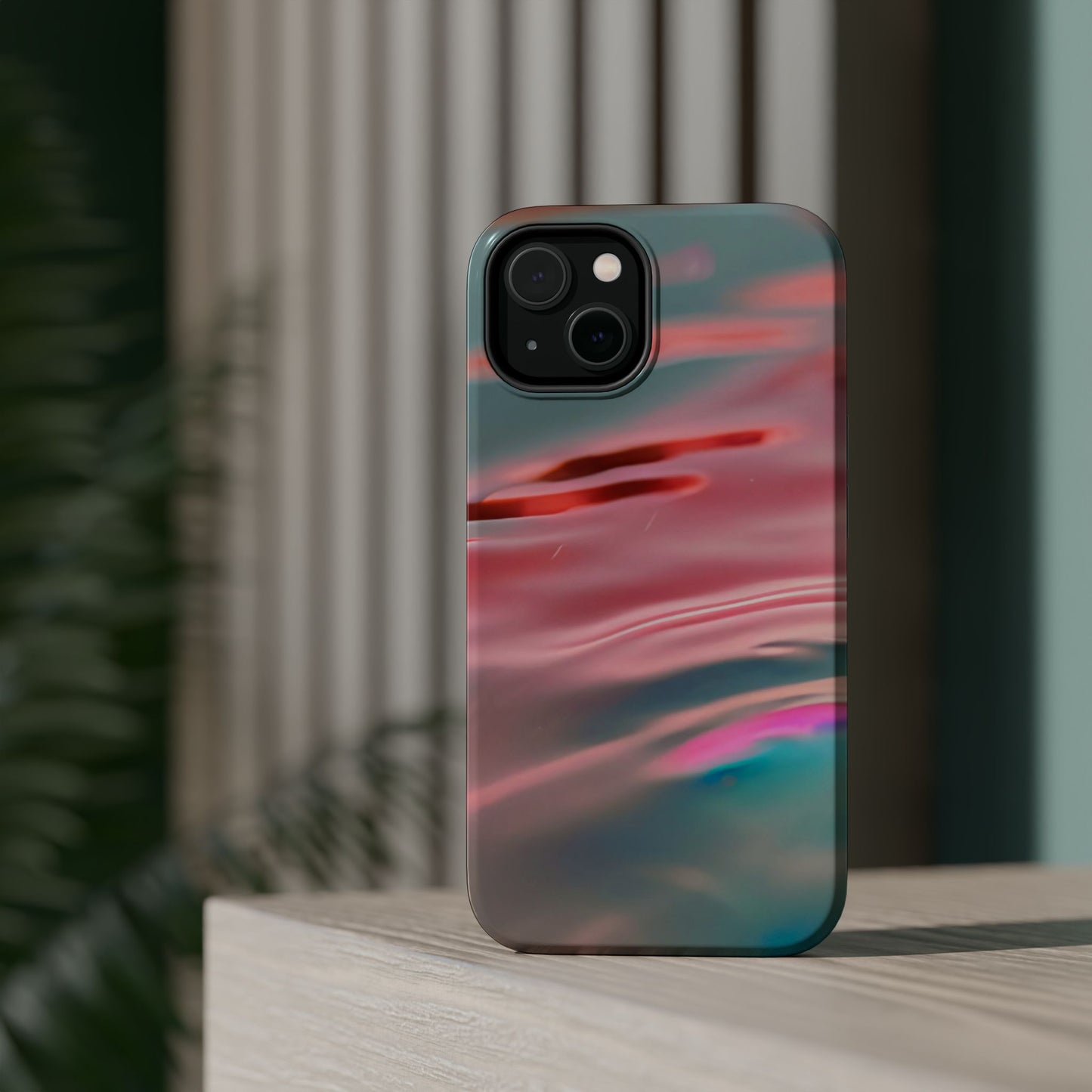 Wireless-Charging Compatible Case – Liquid Sunset