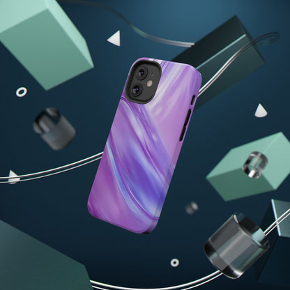 Impact-Resistant Phone Case – Lavender Wave