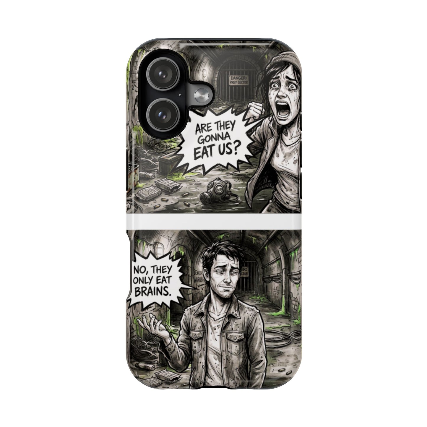 Wireless-Charging Compatible Case – Brains Only