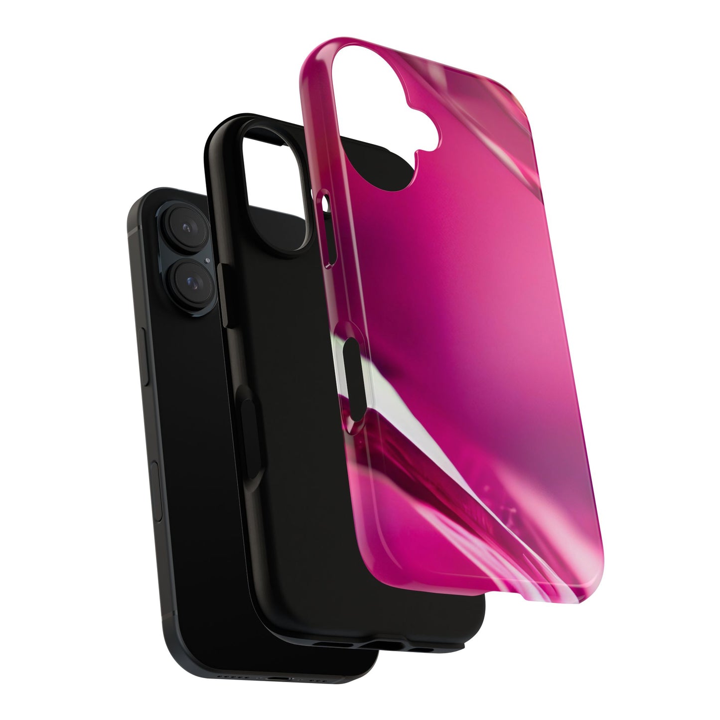Protective Phone Case – Magenta Motion