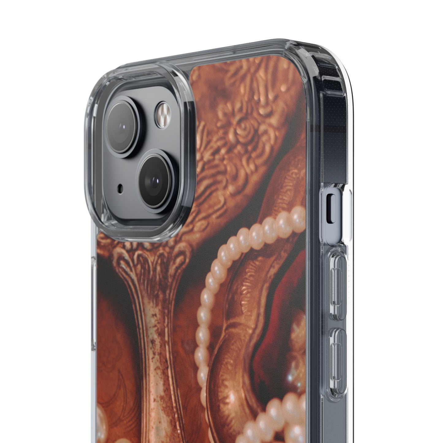 Clear Phone Case – Bronze Vanity
