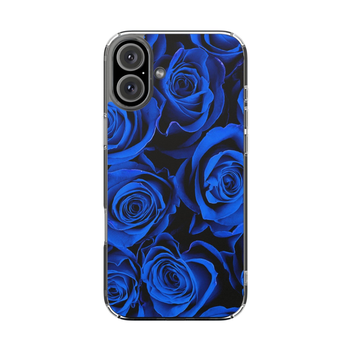 Clear Phone Case – Midnight Bloom