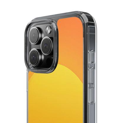 Clear Phone Case – Desert Sunrise