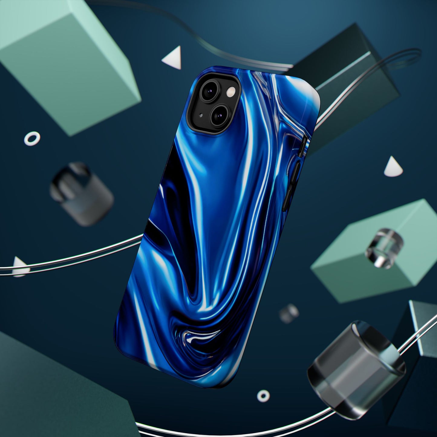 Wireless-Charging Compatible Case – Midnight Surge