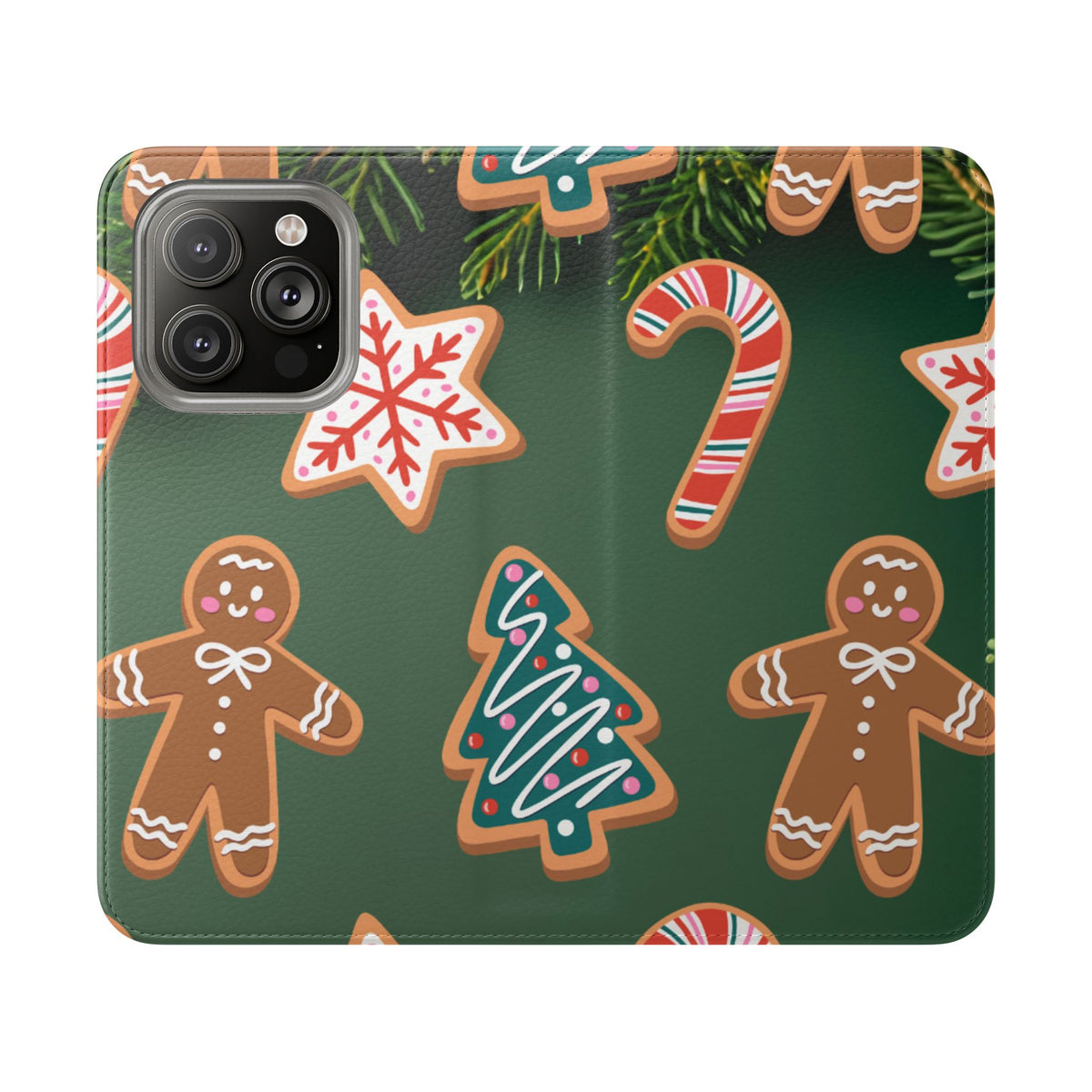 Flip Case – Cookie Season – Compatible with iPhone 11–17 & Samsung Galaxy S21–S25 Series