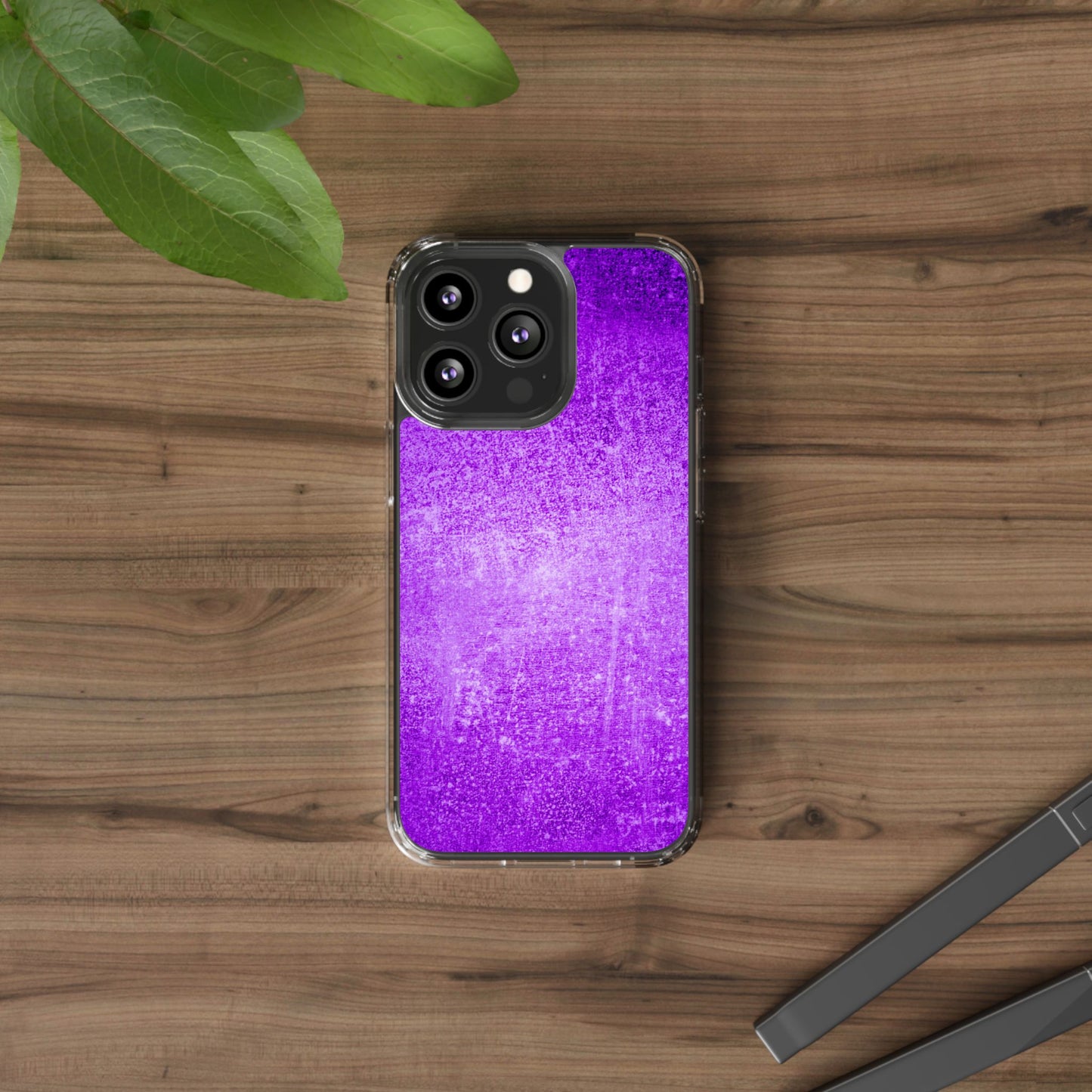 Clear Phone Case – Violet Voltage
