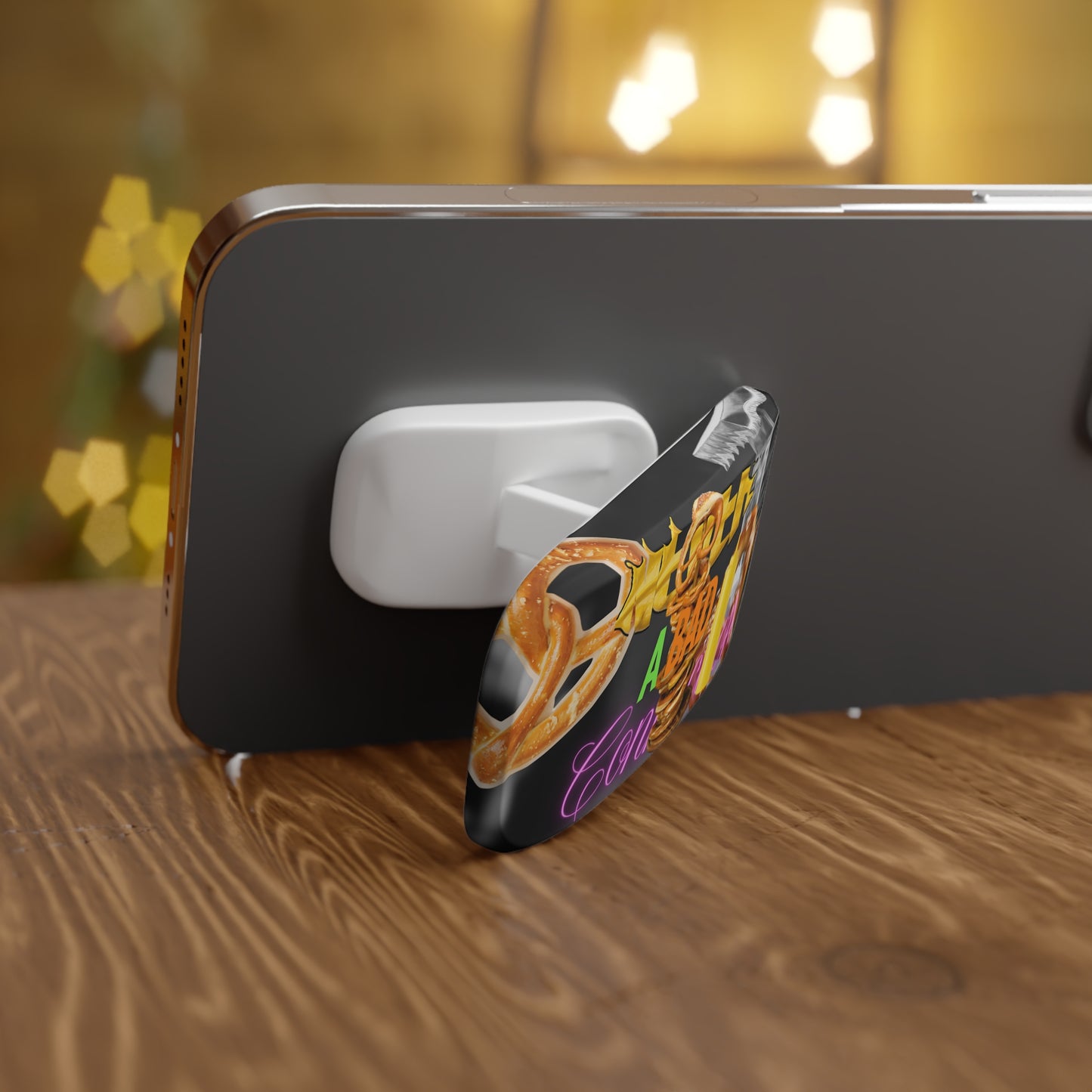 Phone Grip – Never a Bad Connection Pretzel Stack
