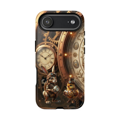 Protective Phone Case – Clockwork Cottontail