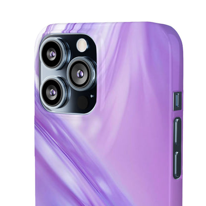 Snap Phone Case – Lavender Wave