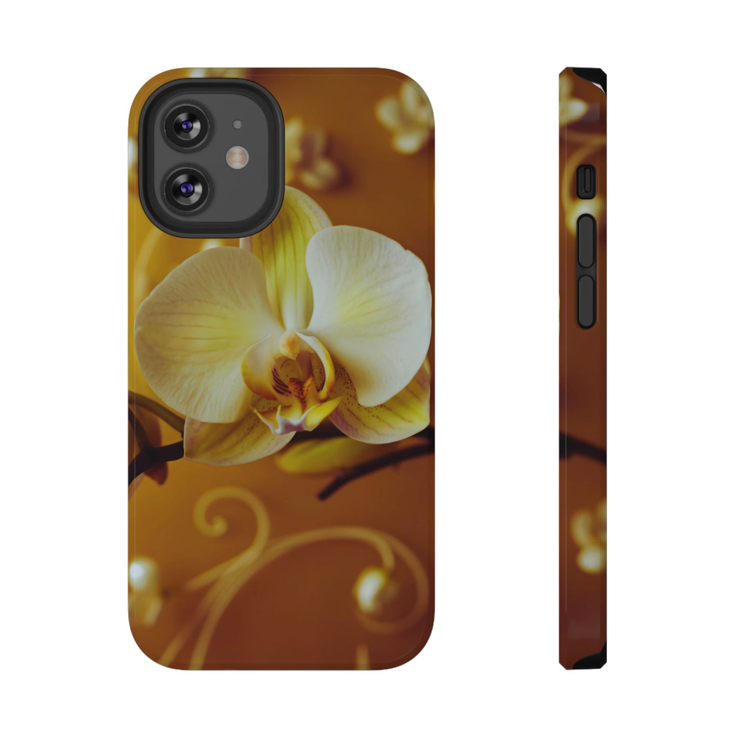 Protective Phone Case – Amber Orchid