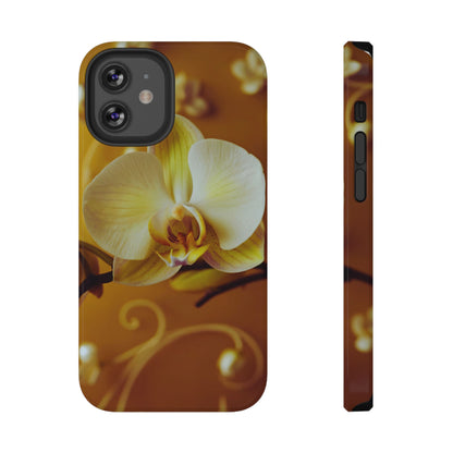 Protective Phone Case – Amber Orchid