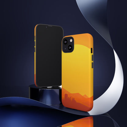 Protective Phone Case – Desert Sunrise