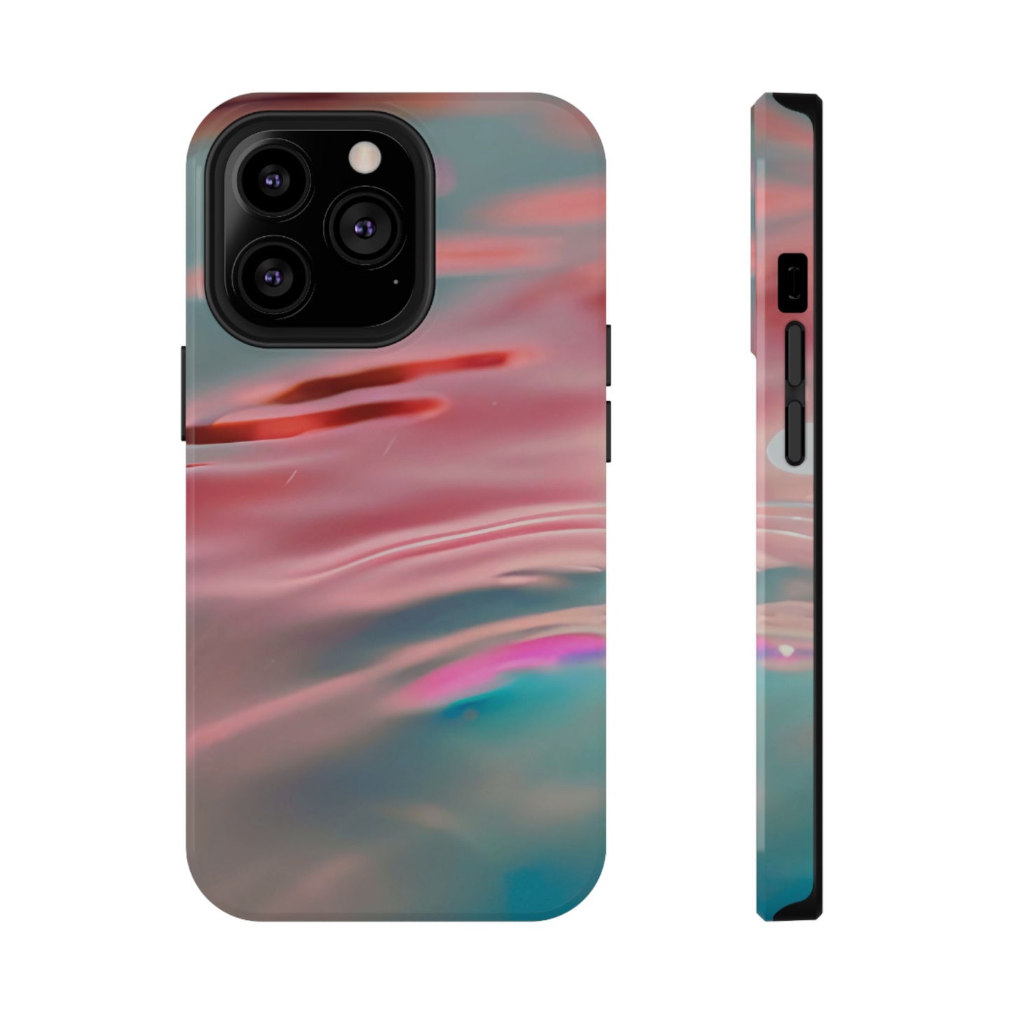 Impact-Resistant Phone Case – Liquid Sunset