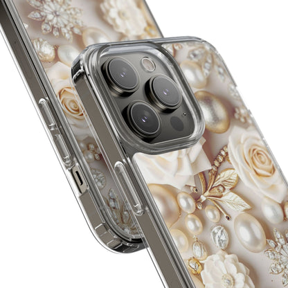 Clear Phone Case – Ivory Opulence
