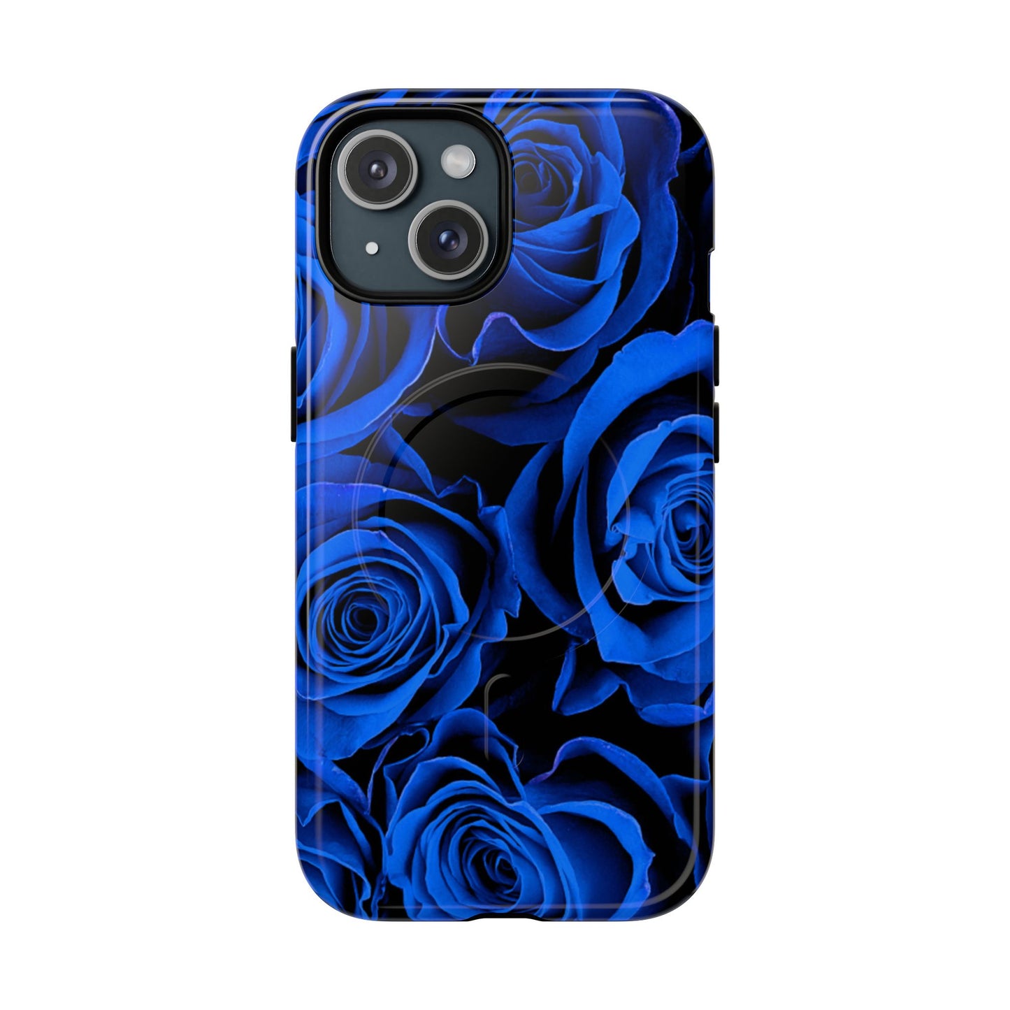 Protective Magnetic Phone Case – Midnight Bloom