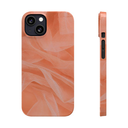 Slim Phone Case – Coral Veil