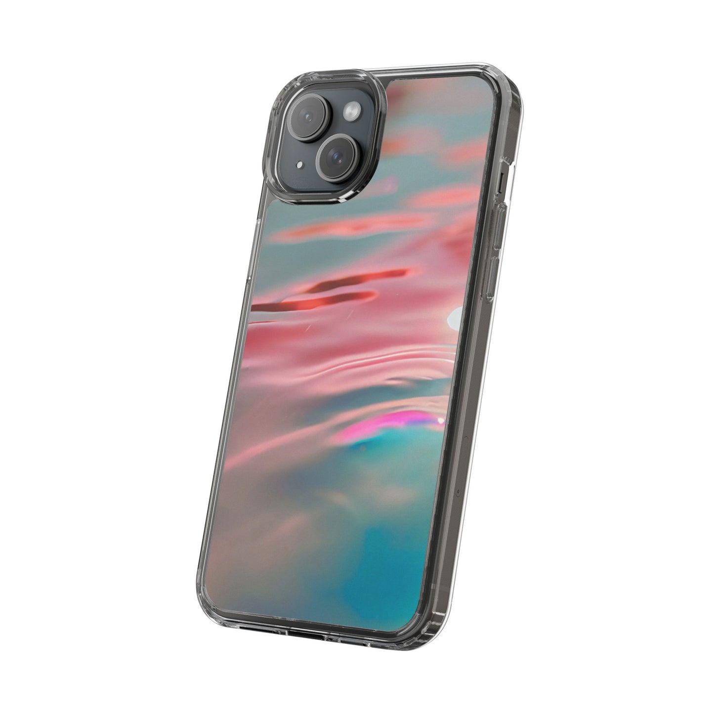 Clear Phone Case – Liquid Sunset