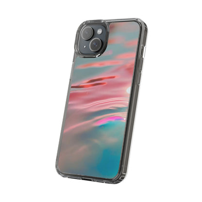 Clear Phone Case – Liquid Sunset