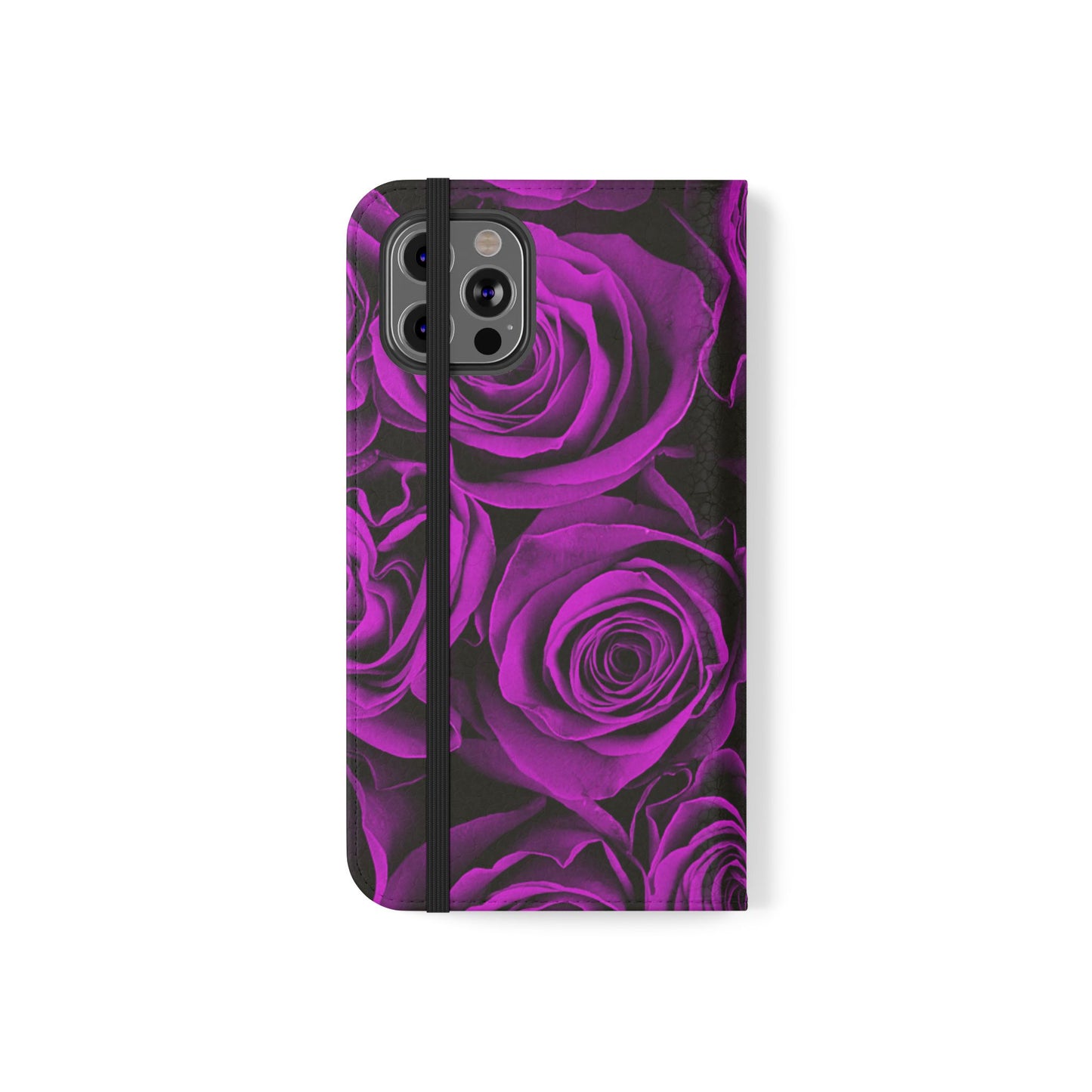 Flip Case – Amethyst Roses