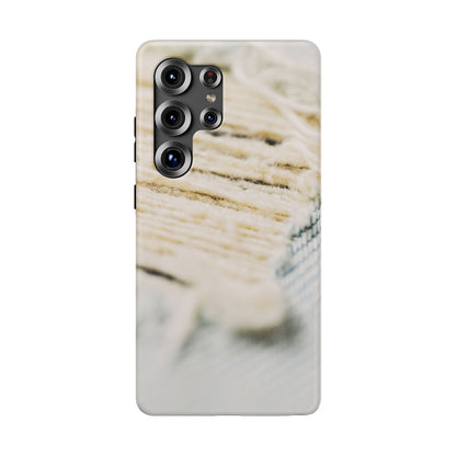 Impact-Resistant Phone Case – Woven Warmth