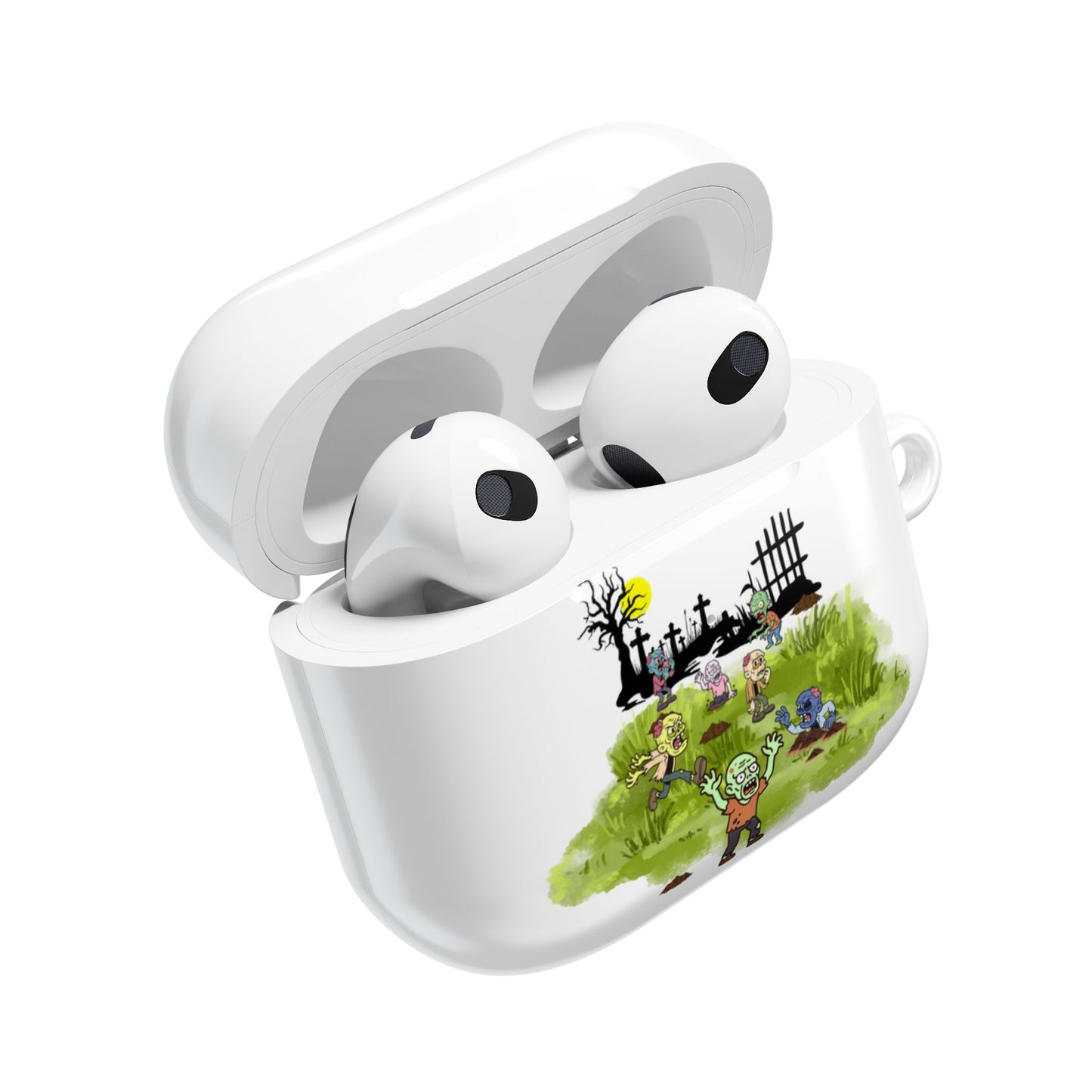 Earbud Case Cover – Graveyard Shift