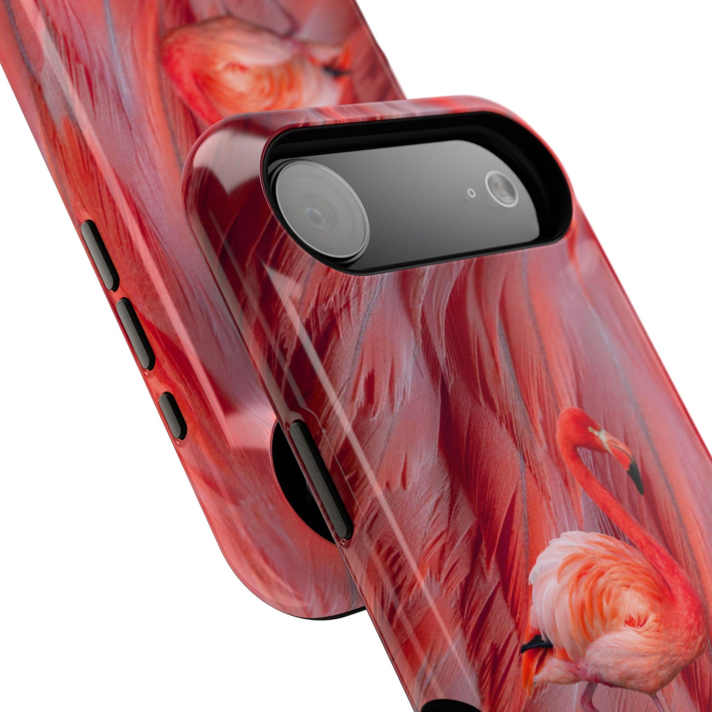 Impact-Resistant Phone Case – Scarlet Plume