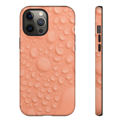 Protective Phone Case – Apricot Rain