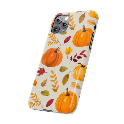 Slim Phone Case – Falling for Pumpkin