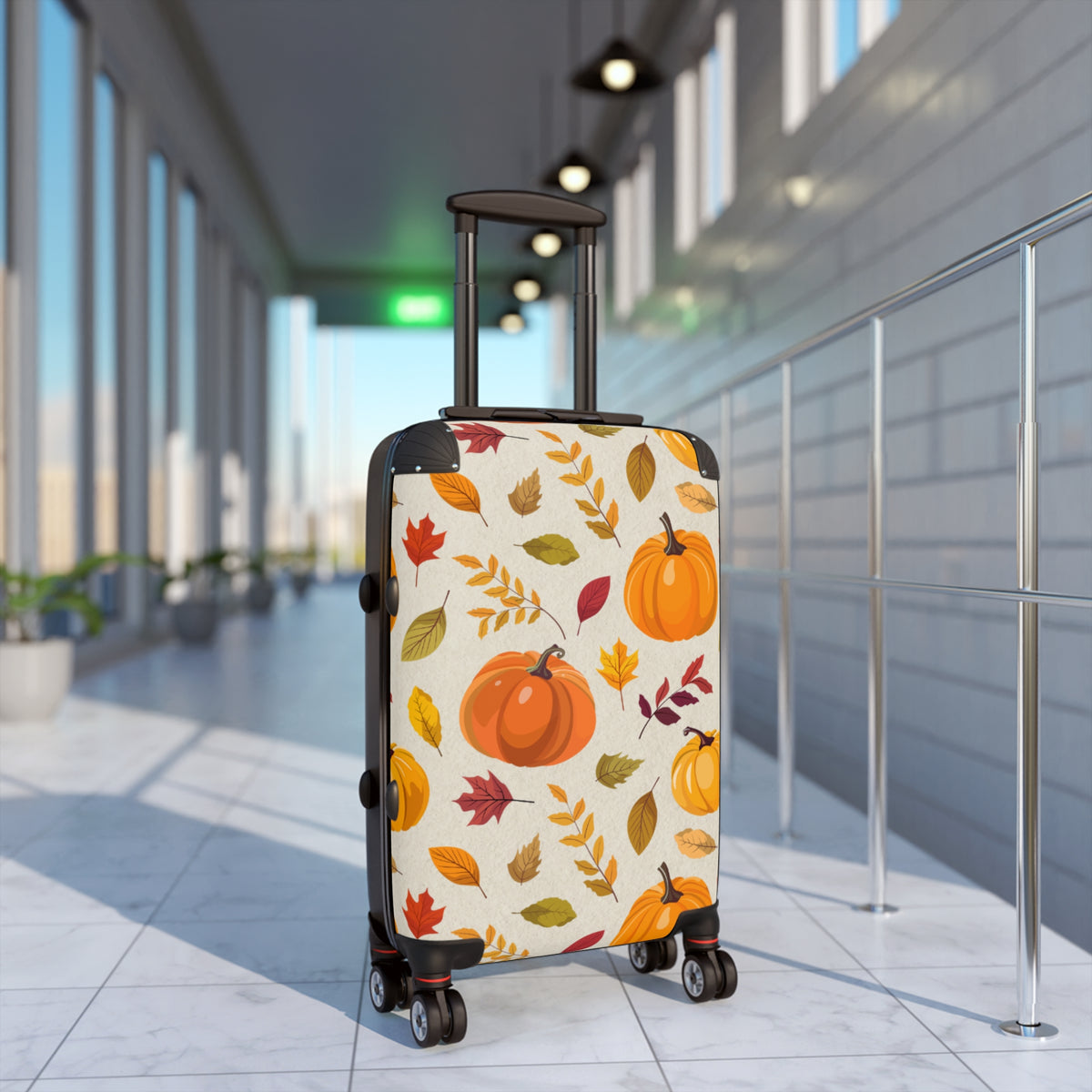 Hard-Shell Suitcase – Falling for Pumpkin