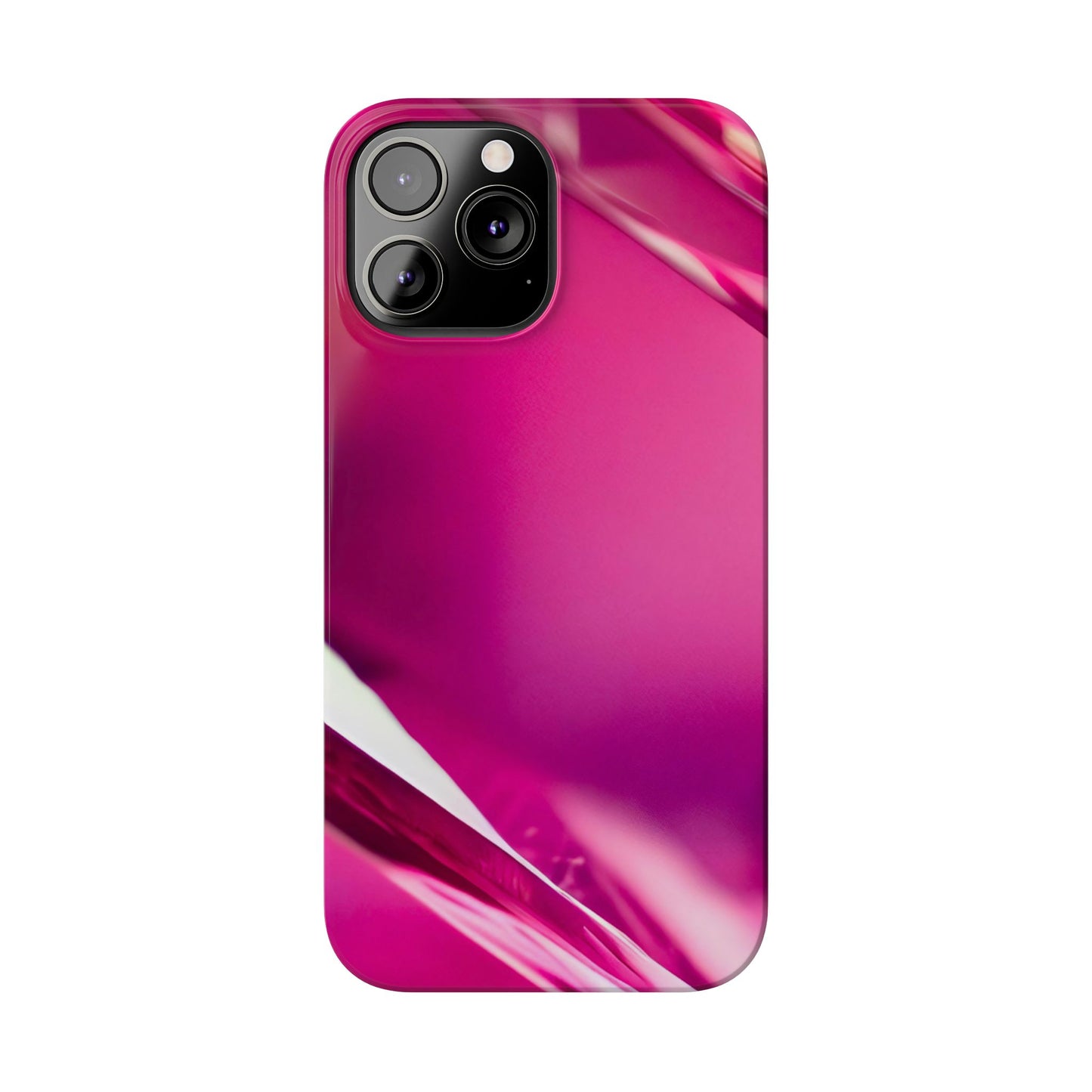 Slim Phone Case – Magenta Motion