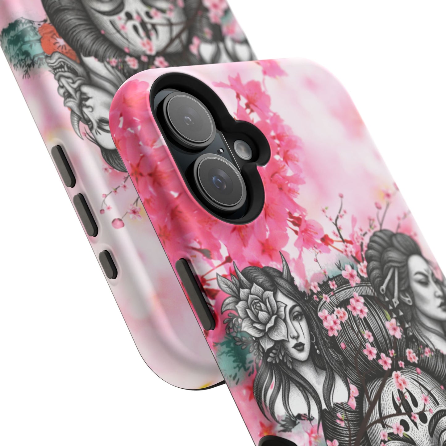 Wireless-Charging Compatible Case – Blossom & Thorn