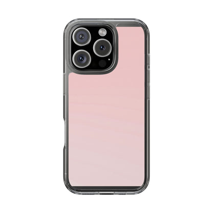 Clear Phone Case – Soft Blush