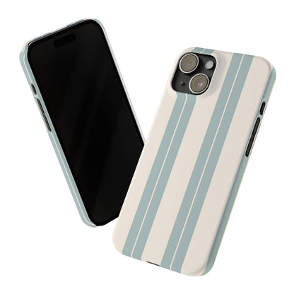 Slim Phone Case – Coastal Stripe