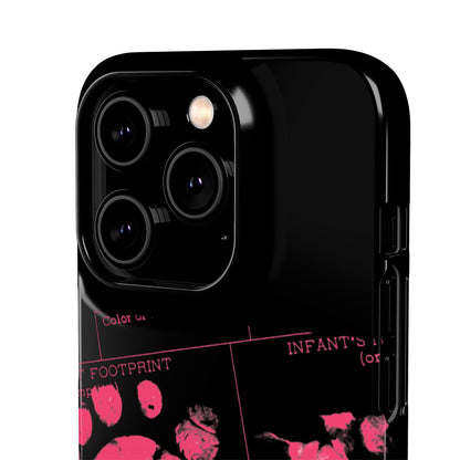Snap Phone Case – Mom’s Little Pink Footprints