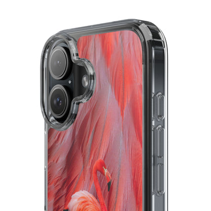 Clear Phone Case – Scarlet Plume