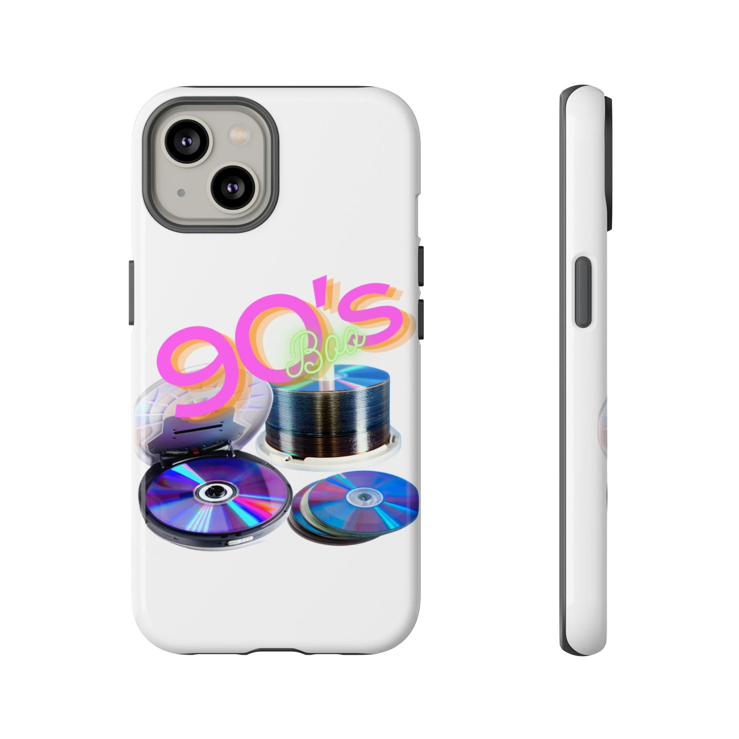 Protective Phone Case – 90s Spin