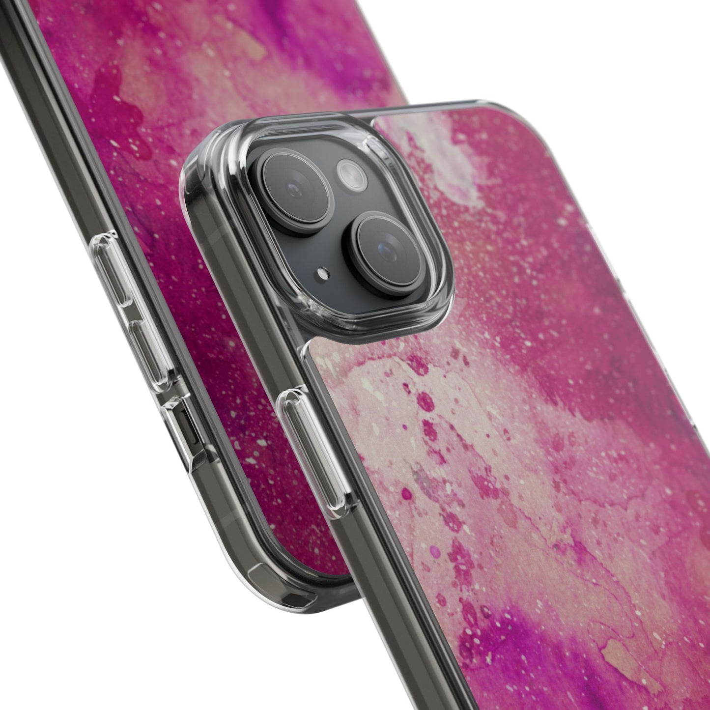 Clear Phone Case – Spilled Wine