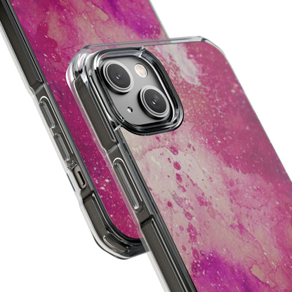 Clear Magnetic Phone Case – Spilled Wine