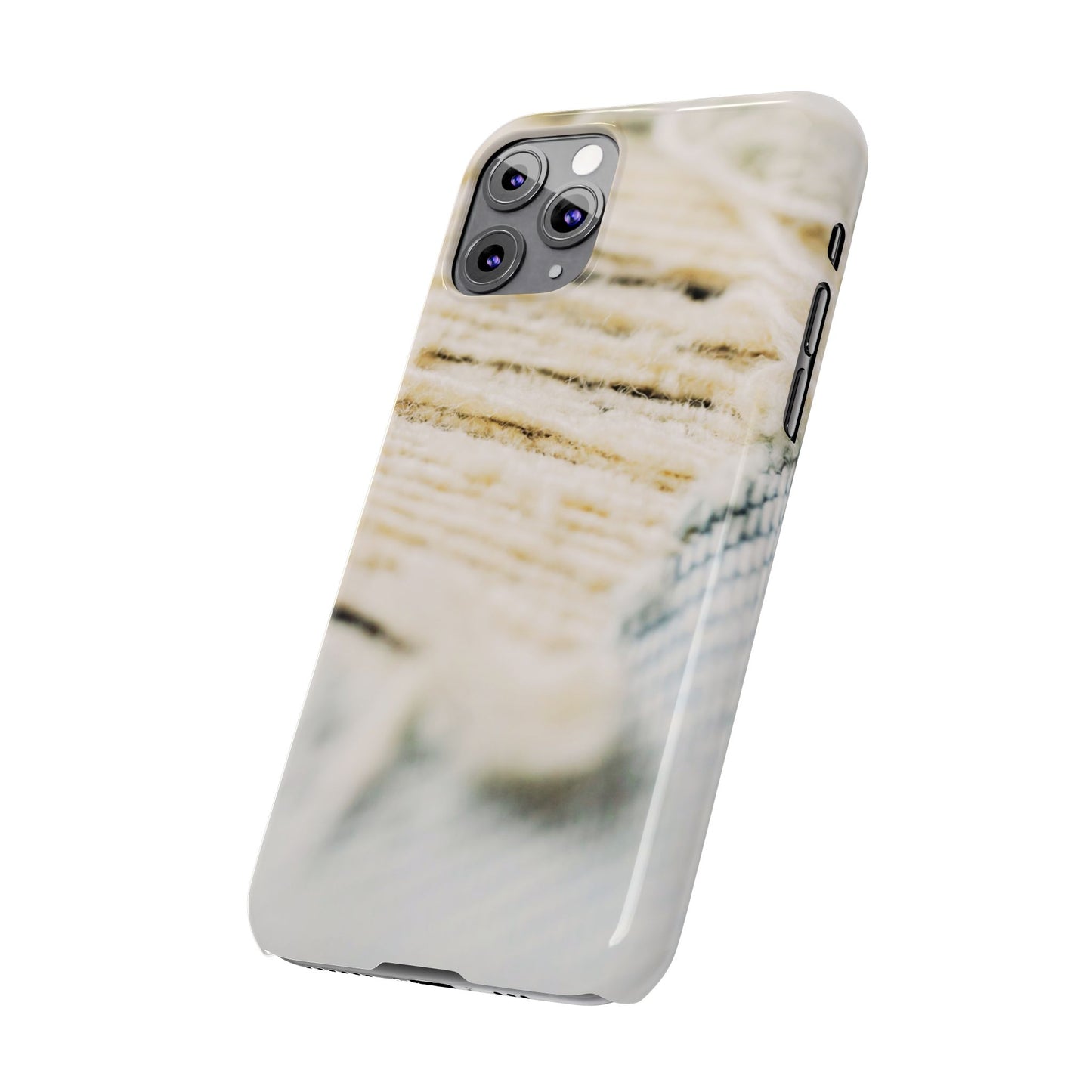 Slim Phone Case – Woven Warmth