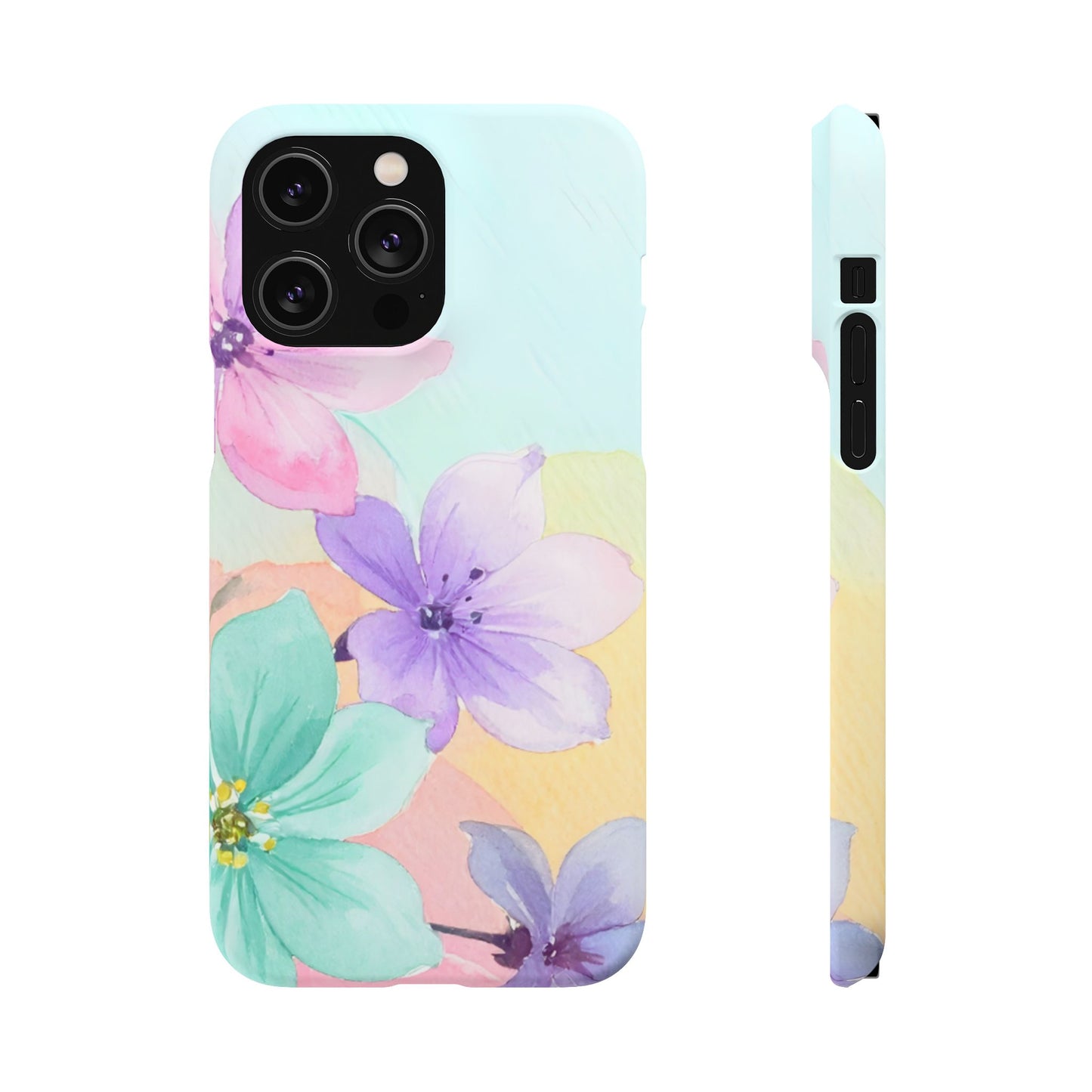 Snap Phone Case – Water Petal