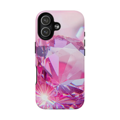 Protective Magnetic Phone Case – Pink Ice