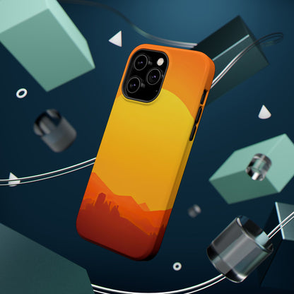 Wireless-Charging Compatible Case – Desert Sunrise