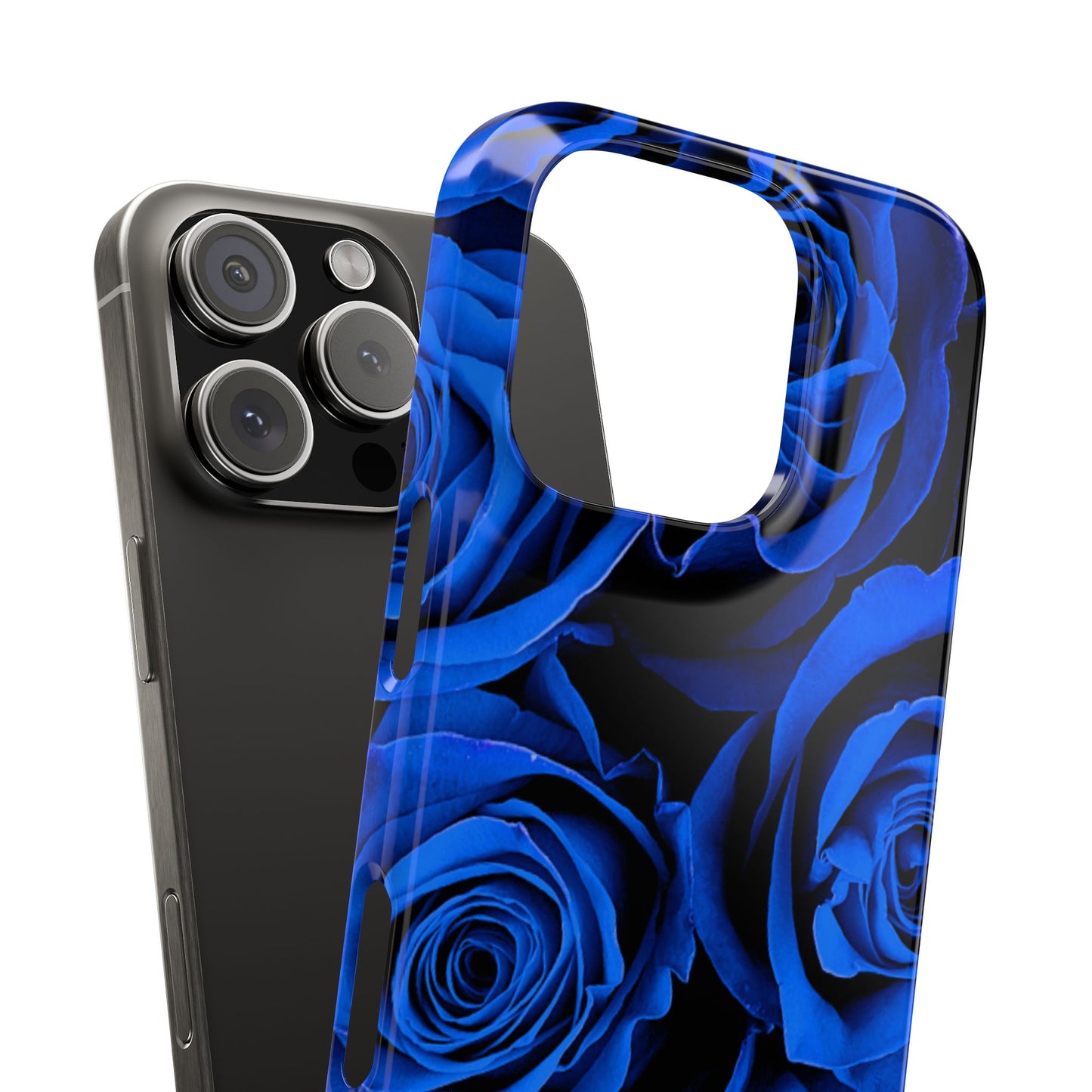 Slim Phone Case – Midnight Bloom