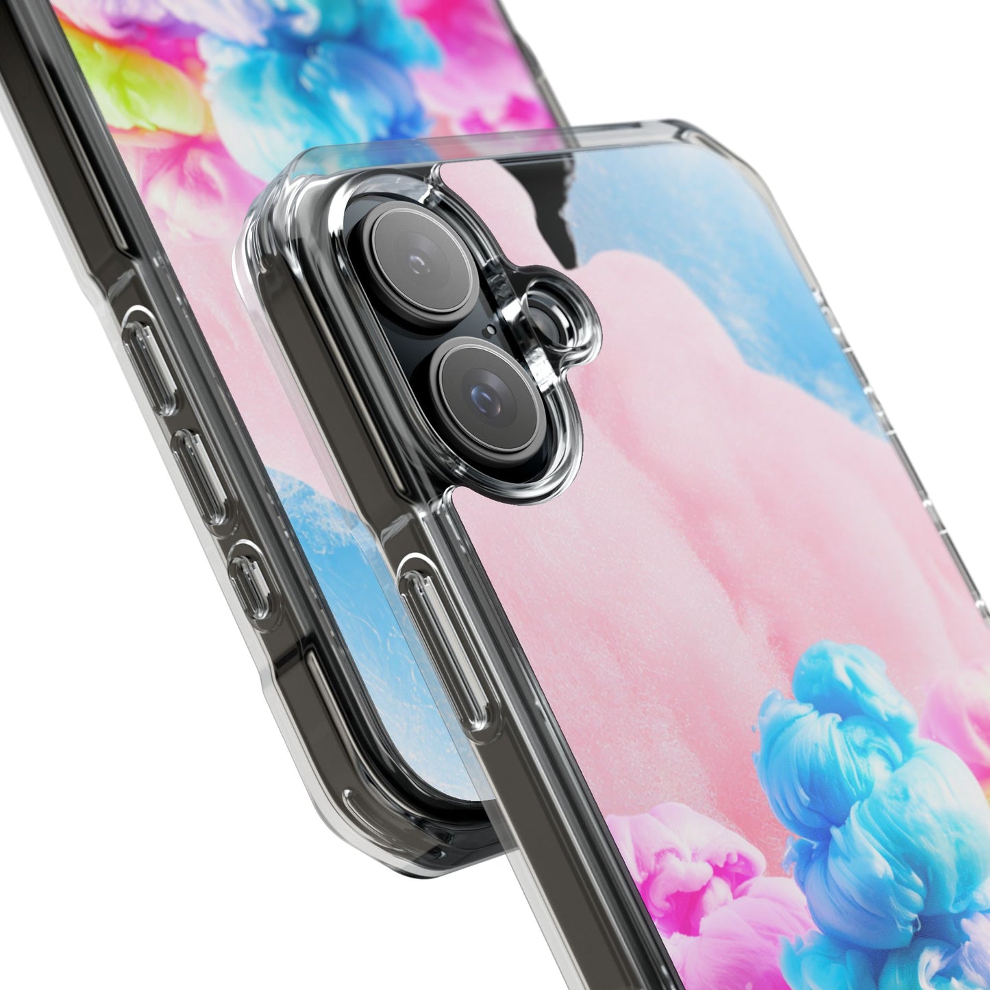 Clear Magnetic Phone Case – Cotton Candy Dream