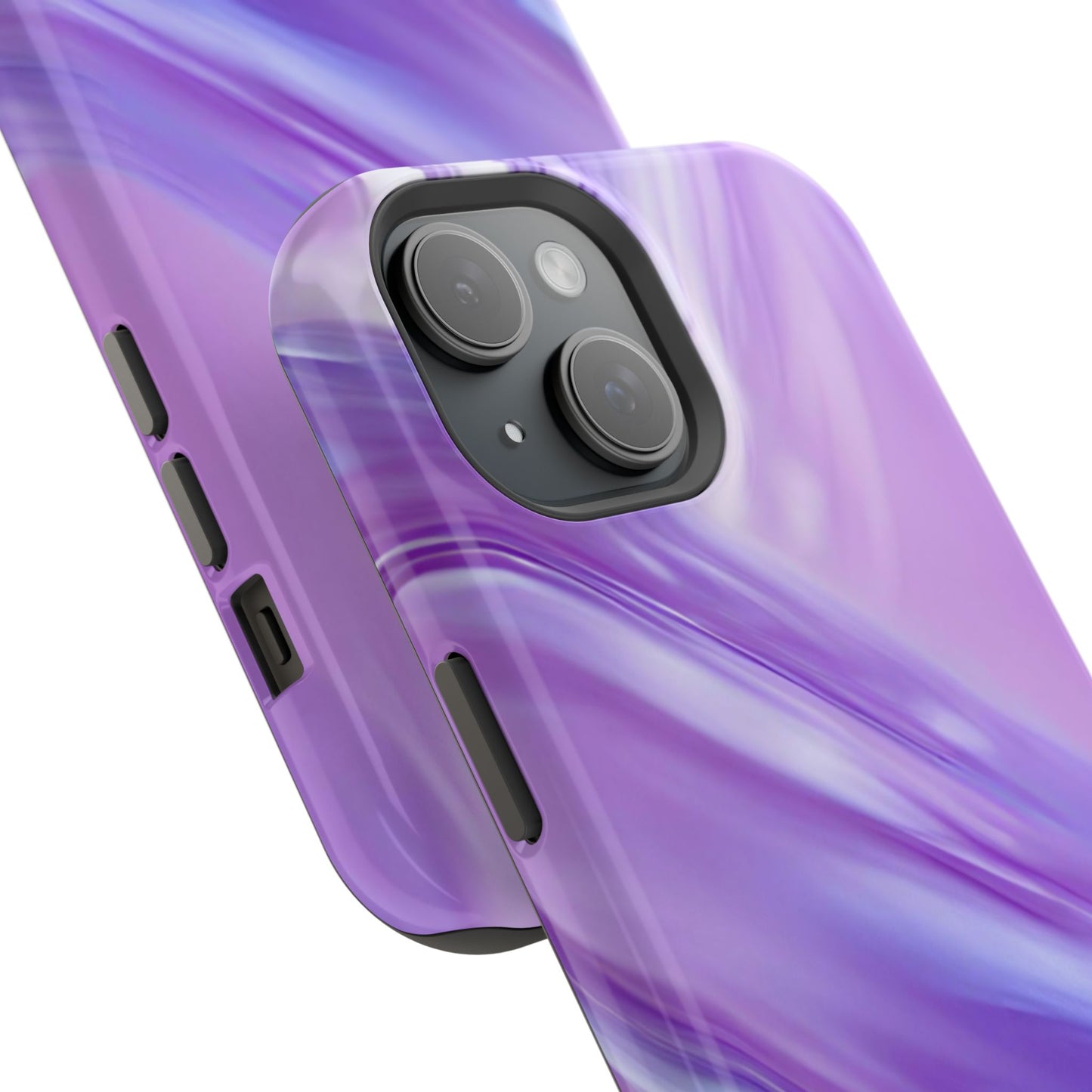 Wireless-Charging Compatible Case – Lavender Wave