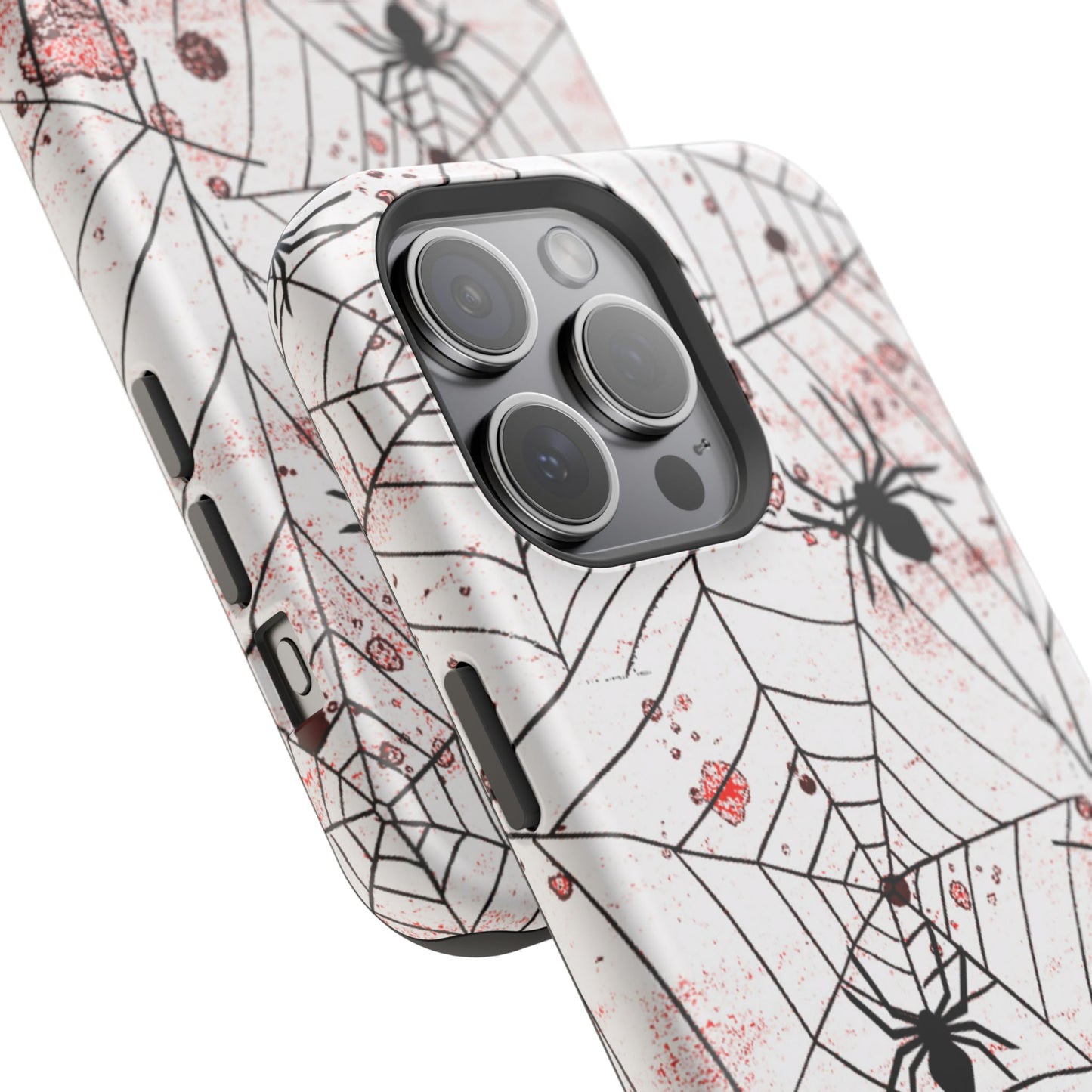 Wireless-Charging Compatible Case – Blood Web