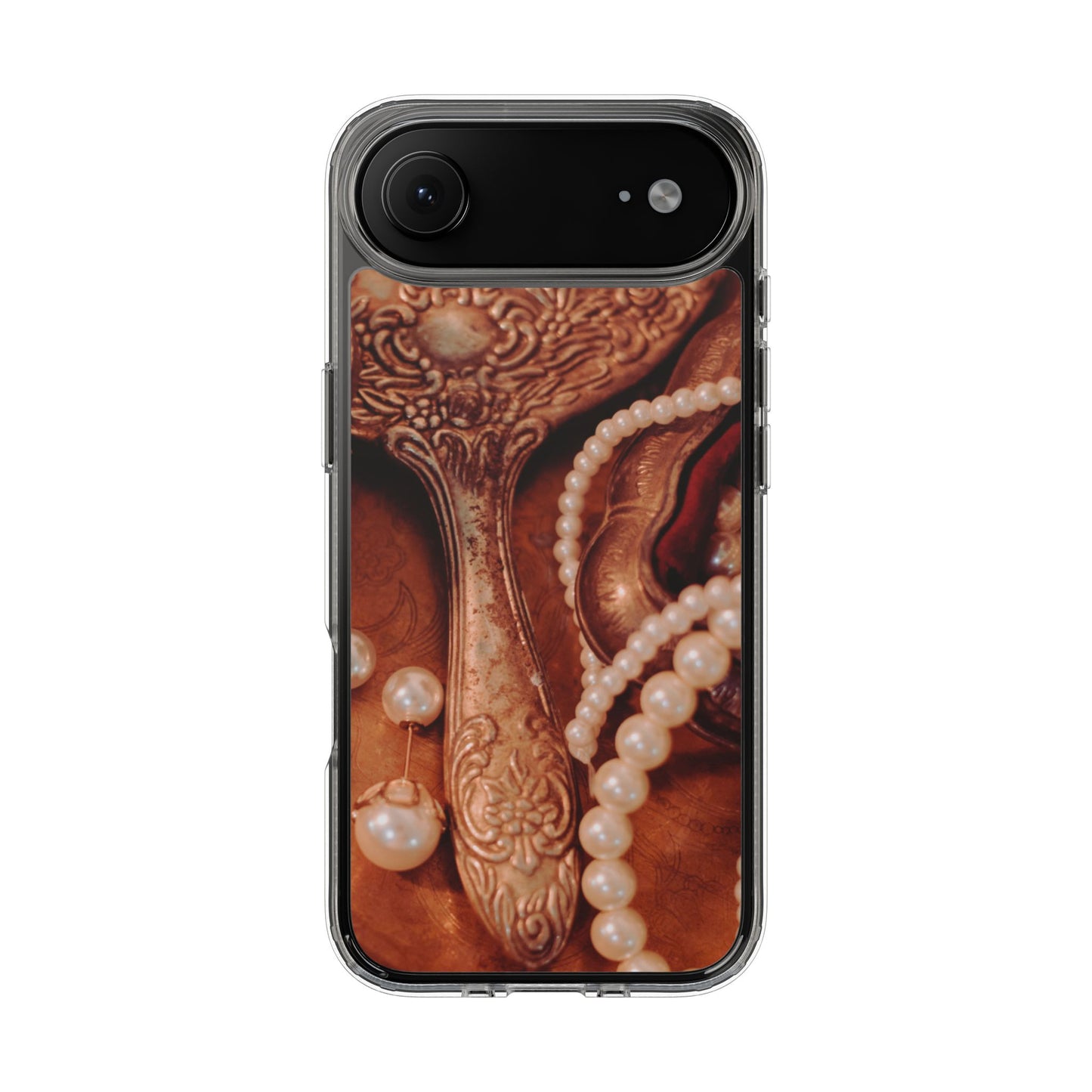 Clear Phone Case – Bronze Vanity