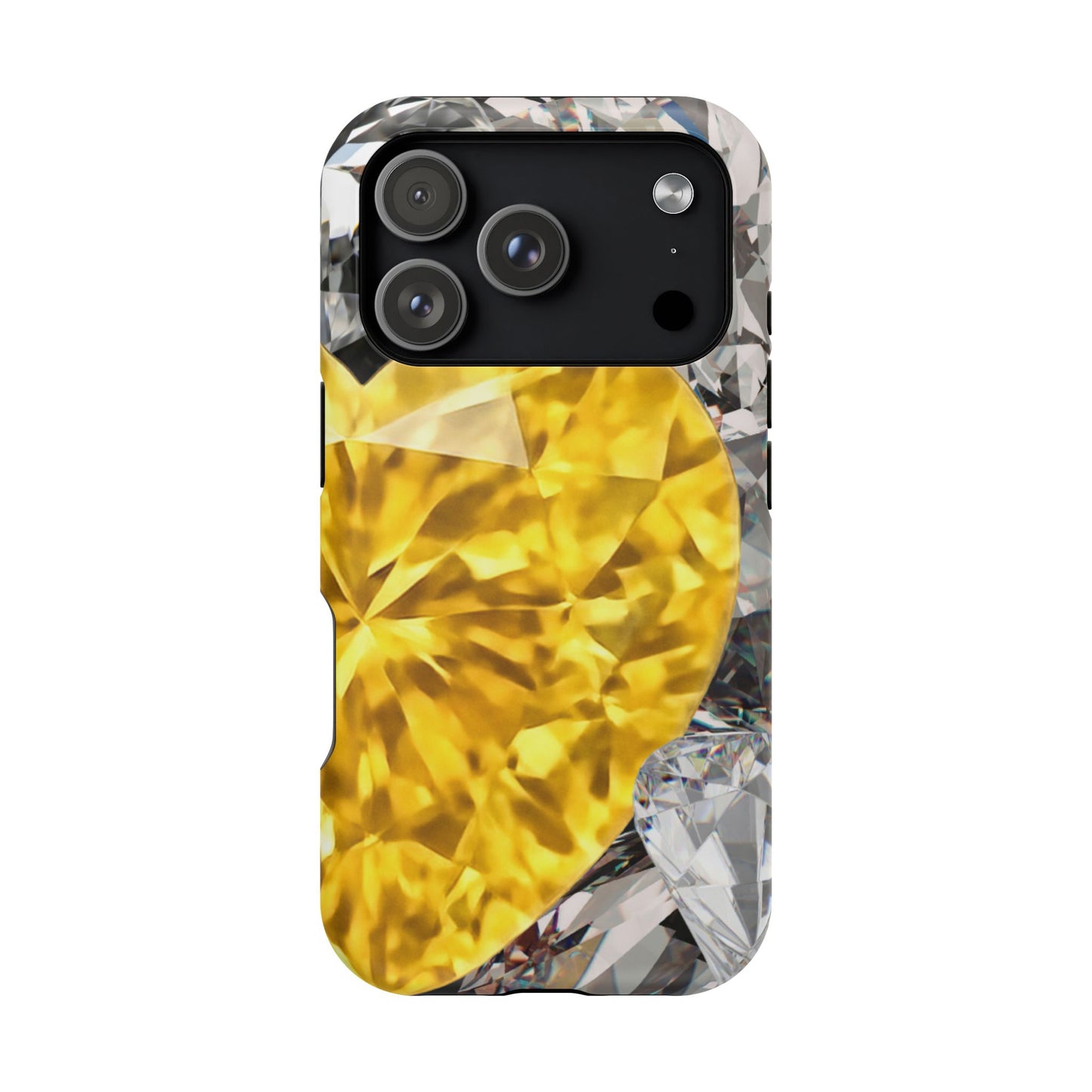 Wireless-Charging Compatible Case – Heart of Gold