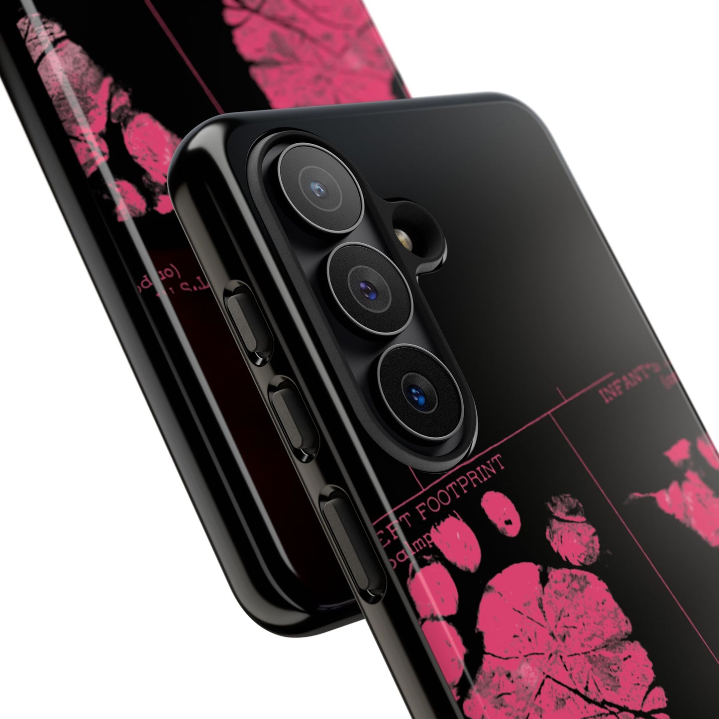 Protective Phone Case – Mom’s Little Pink Footprints