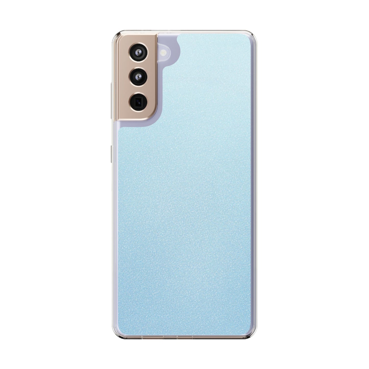 Clear Phone Case – Blue Whisper
